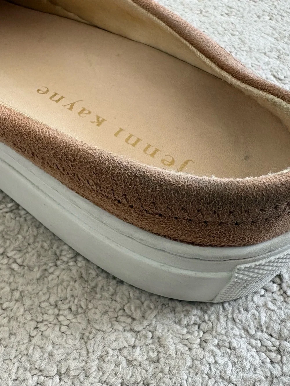 Jenni Kayne Suede Slide Slip on Shoes 39/9
